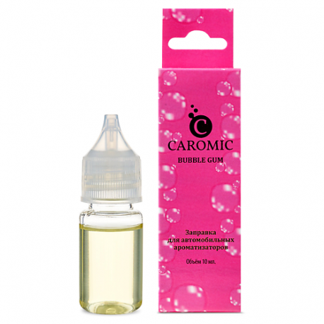 Заправка для автомобильного ароматизатора Bubble Gum 10.0 CAROMIC