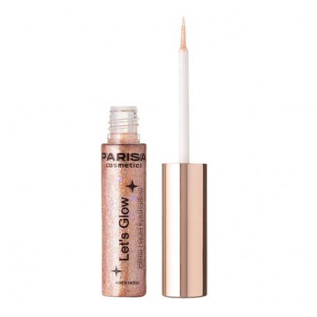 Тени жидкие для век с глиттером Let's Glow EL-101 PARISA Cosmetics