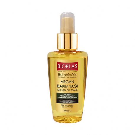 Увлажняющее восстанавливающее аргановое масло для волос Botanic Oils BIOBLAS