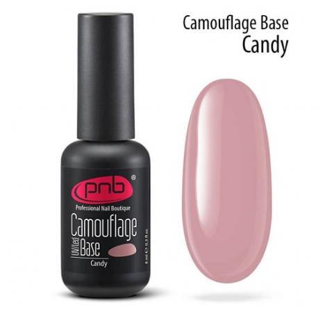 Камуфлирующая каучуковая база для гель-лака PNB PROFESSIONAL NAIL BOUTIQUE