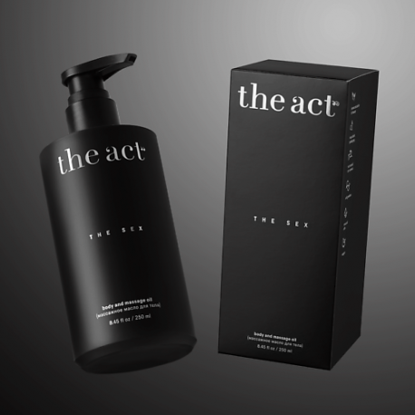Массажное масло для тела интимное THE SEX 250.0 The Act