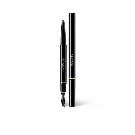 Карандаш для бровей Styling Eyebrow Pencil со встроенной щеточкой Sensai