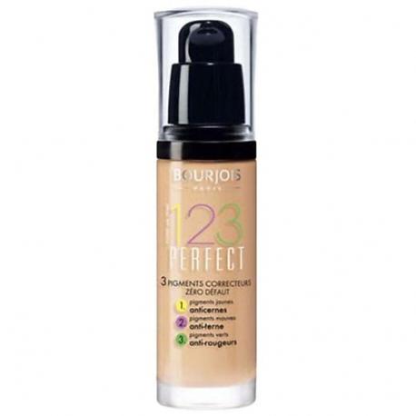 Корректирующйи тональный крем  1 2 3 Perfect Foundation Bourjois