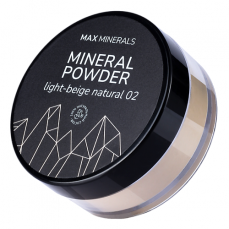 Пудра для лица матирующая рассыпчатая минеральная MAXMINERALS