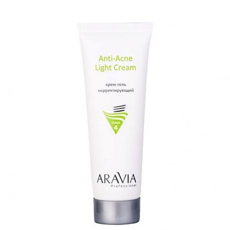 Крем-гель корректирующий для жирной и проблемной кожи Anti-Acne Light Cream ARAVIA PROFESSIONAL