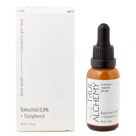 Сыворотка для лица Бакучиол 0,8% + Токоферол True Alchemy Levrana