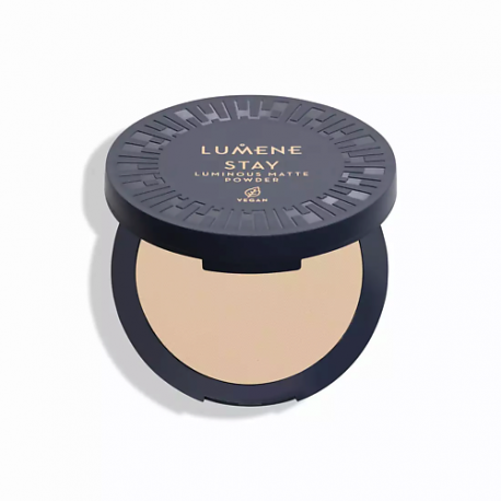 Компактная пудра с легким матирующим эффектом Stay Luminous Matte Lumene
