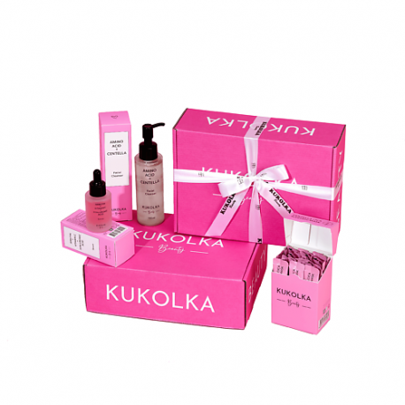 Подарочный набор косметики для ухода за кожей лица KUKOLKA BEAUTY