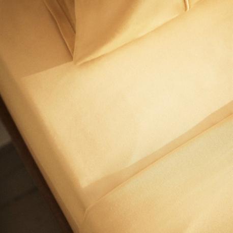 Притачная простыня из хлопкового перкаля 300 нитей 160 x 200 x 30 ZARA HOME