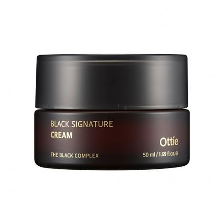 Омолаживающий крем с муцином черной улитки  Black Signature Cream 50.0 OTTIE