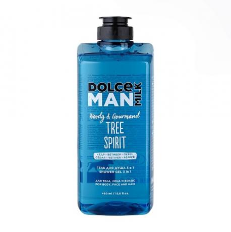 Гель для душа 3 в 1 Дух Леса Tree Spirit Man DOLCE MILK