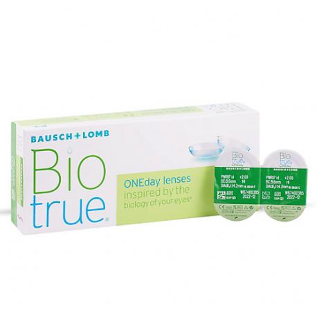 ® ONEday — однодневные контактные линзы Biotrue