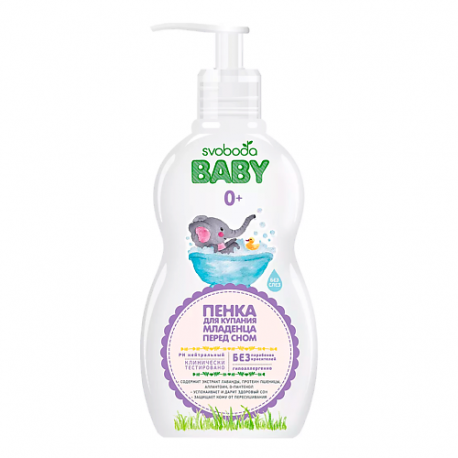 Baby Пенка для купания младенца перед сном 0+ 300.0 Свобода