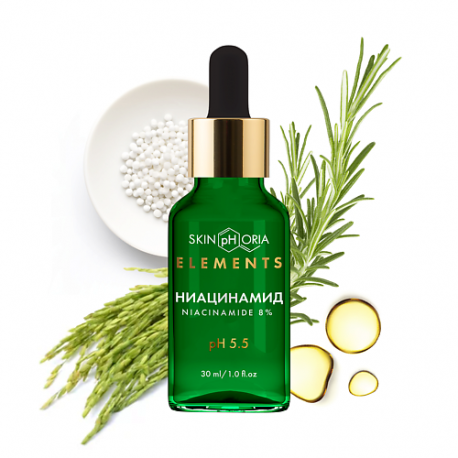Сыворотка-сияние для лица с выравниванием тона кожи Niacinamide Brightening Serum 30.0 SKINPHORIA