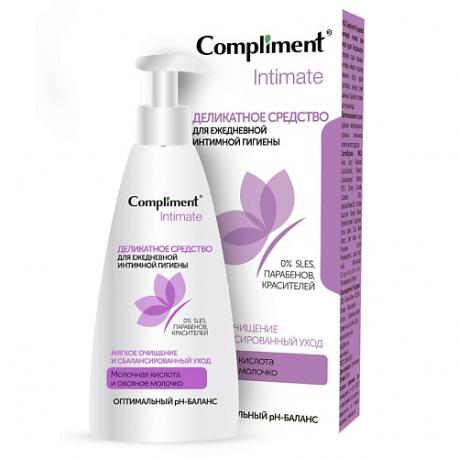 Деликатное средство для ежедневной интимной гигиены Intimate 250.0 Compliment