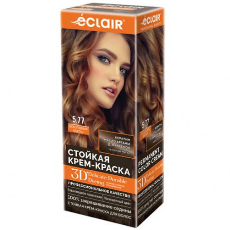 Стойкая крем краска для волос 3D ECLAIR