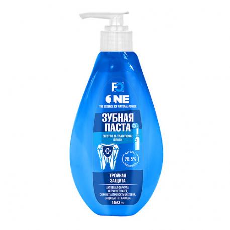 Зубная паста ТРОЙНАЯ ЗАЩИТА 150.0 FAMILY COSMETICS