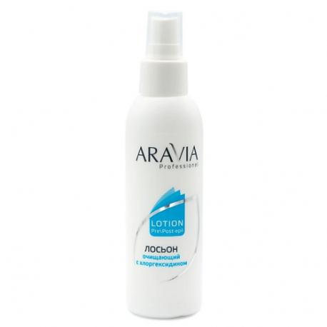 Лосьон для тела очищающий с хлоргексидином Lotion Pre/Post-epil ARAVIA PROFESSIONAL