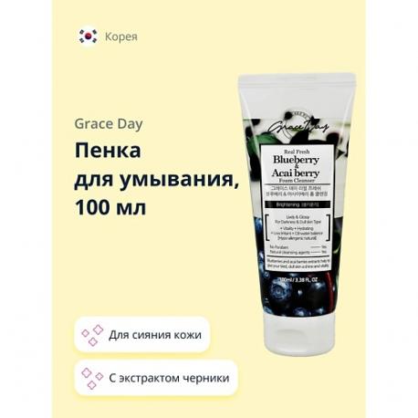 Пенка для умывания с экстрактом черники и ягод асаи 100.0 GRACE DAY