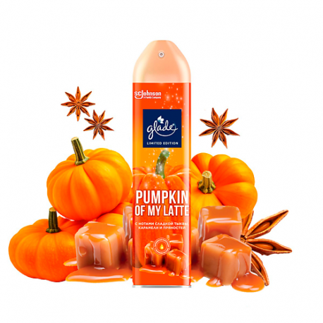 Освежитель воздуха аэрозоль Pumpkin of my latte 300.0 GLADE
