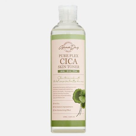 Восстанавливающий тонер для лица с центеллой азиатской Pure Plex Cica Skin Toner 250.0 GRACE DAY