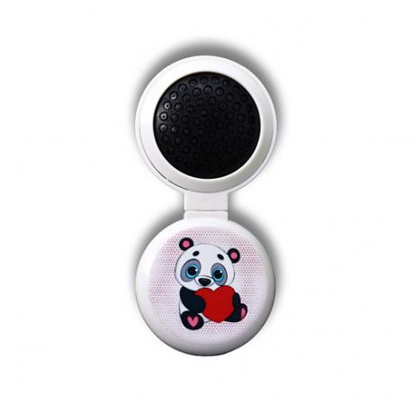 Расческа для волос "Fold panda heart" iLikeGift