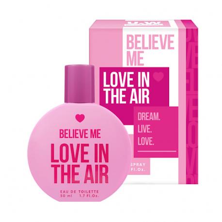 Believe me Love in the air Туалетная вода женская духи Клубника 50.0 YOU & WORLD