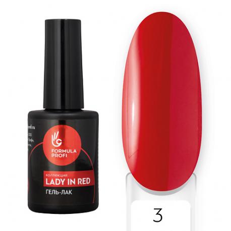 Гель-лак "Lady in Red" Formula Profi