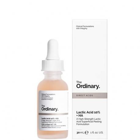 Кислотная сыворотка  Lactic Acid 10% + HA 2% для выравнивания тона и текстуры 30.0 The Ordinary