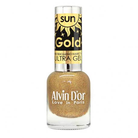 Лак для ногтей SUN GOLD, 01 Солнечная роза Alvin D'or