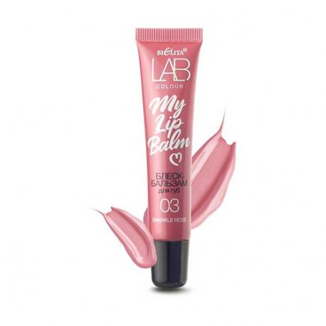 Блеск-бальзам для губ My Lipbalm LAB colour БЕЛИТА