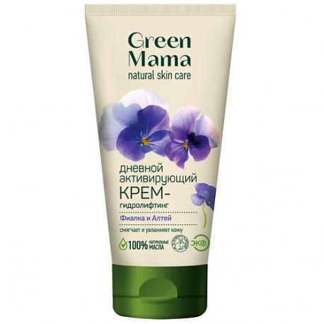 Дневной активирующий крем-гидролифтинг "Фиалка и Алтей" Natural Skin Care GREEN MAMA