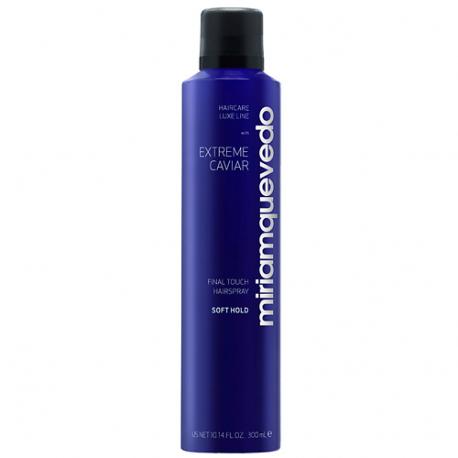 Лак для волос легкой фиксации с экстрактом черной икры Extreme Caviar Final Touch Hairspray – Soft Hold Miriam Quevedo