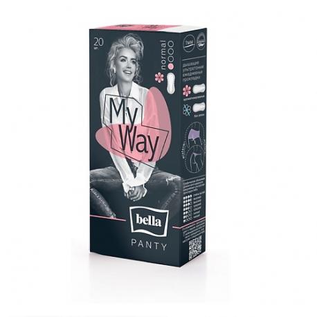 Прокладки ежедневные Panty My Way aroma 20.0 BELLA