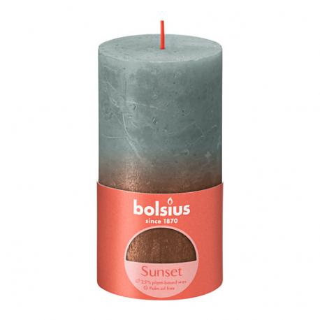 Свеча рустик Sunset эвкалипт+медь 415 Bolsius