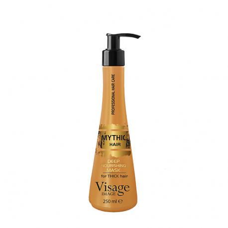 Маска для непослушных волос HAIR MASK MYTHIC HAIR FOR THICK HAIR 250 VISAGE COLOR HAIR FASHION