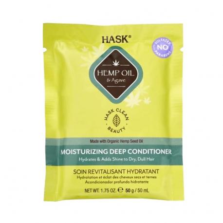Маска для волос увлажняющая с конопляным маслом Hemp Oil Moisturizing Deep Conditioner HASK