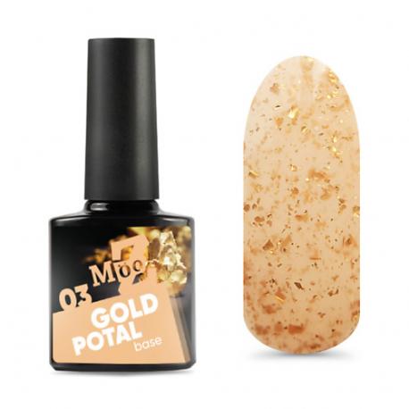 База для гель-лака Gold Potal MOOZ
