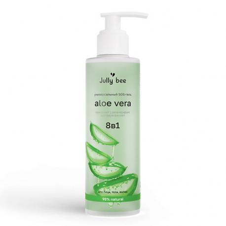 Увлажняющий гель алоэ для лица и тела Aloe Vera JULLY BEE