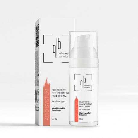 Защитный восстанавливающий крем для лица 50.0 QB TECHNOLOGY COSMETICS