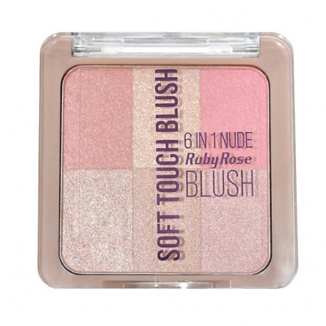 Палетка румян Soft touch blush RUBY ROSE