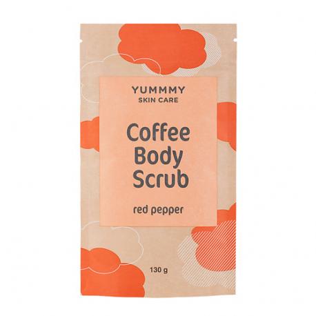Кофейный скраб для тела с красным перцем Coffee Body Scrub Red Pepper YUMMMY