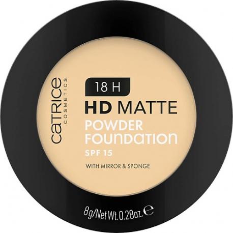 Пудровая тональная основа 18H HD Matte CATRICE