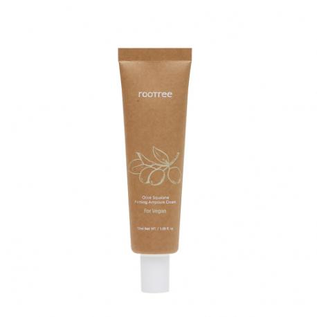 Крем для лица укрепляющий с оливковым скваланом Olive Squalane Firming Ampoule Cream ROOTREE