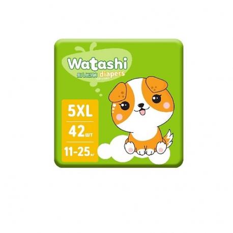 Подгузники   для детей 5/XL 11-25 кг 42.0 Watashi