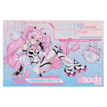 Chan Палетка теней Electro World #softdivalution SODA