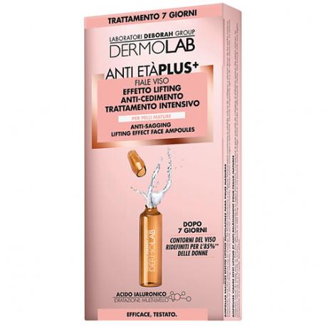 DEBORAH Концентрированная сыворотка лифтинг эффект и тонус кожи в ампулах  Anti-Eta Plus+ Anti-Sagging Lifting Effect Face Ampoules DERMOLAB