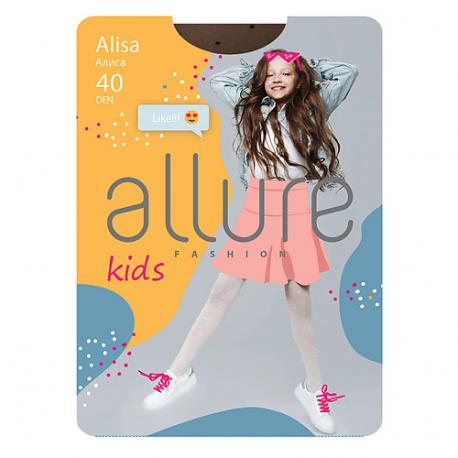 Колготки детские 40 ден черный Allure