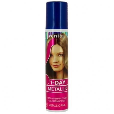 Спрей для волос оттеночный 1-DAY METALLIC VENITA