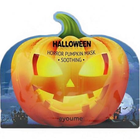 Успокаивающая маска для лица с экстрактом тыквы HALLOWEEN 20.0 AYOUME
